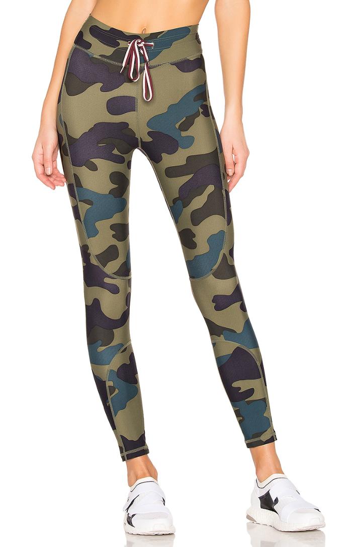 Army Camo Midi Pant