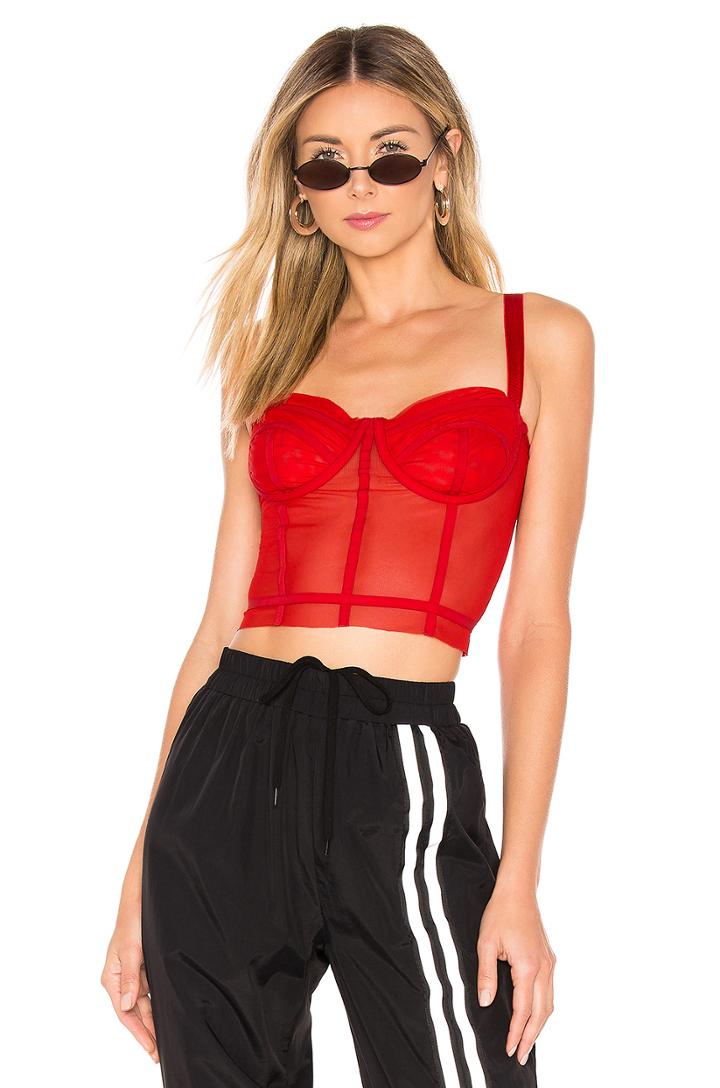 X Revolve Zita Mesh Corset
