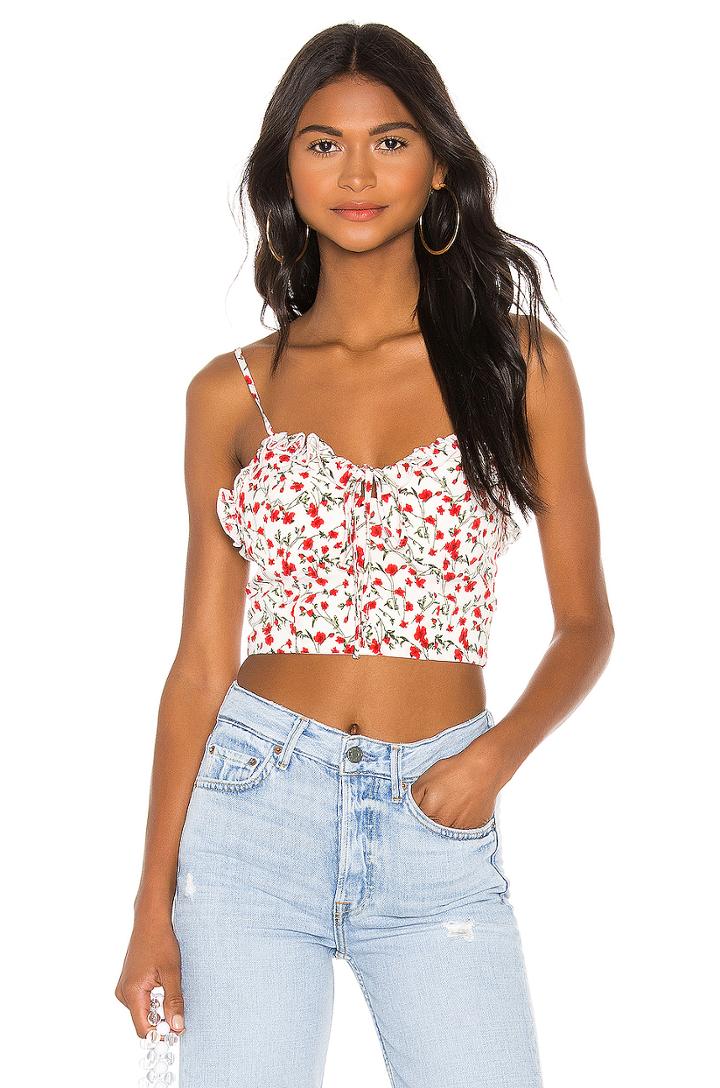 Daisy Ruffle Top