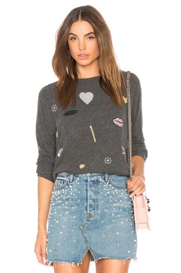 Lovie Boyfriend Pullover Sweatshirt
