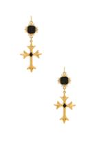 The Saint Andrea Cross Earrings