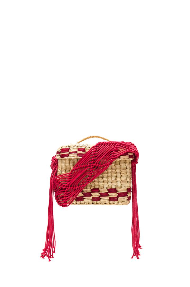 Roge Small Macrame Strap Bag
