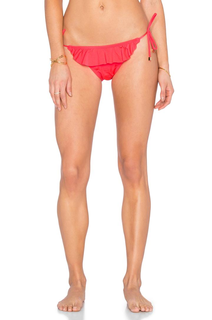 Ruffle String Bikini Bottom