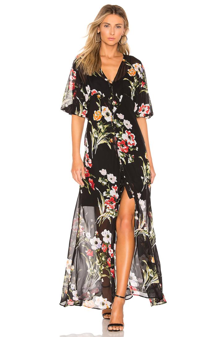 Delphine Silk Button Down Dress