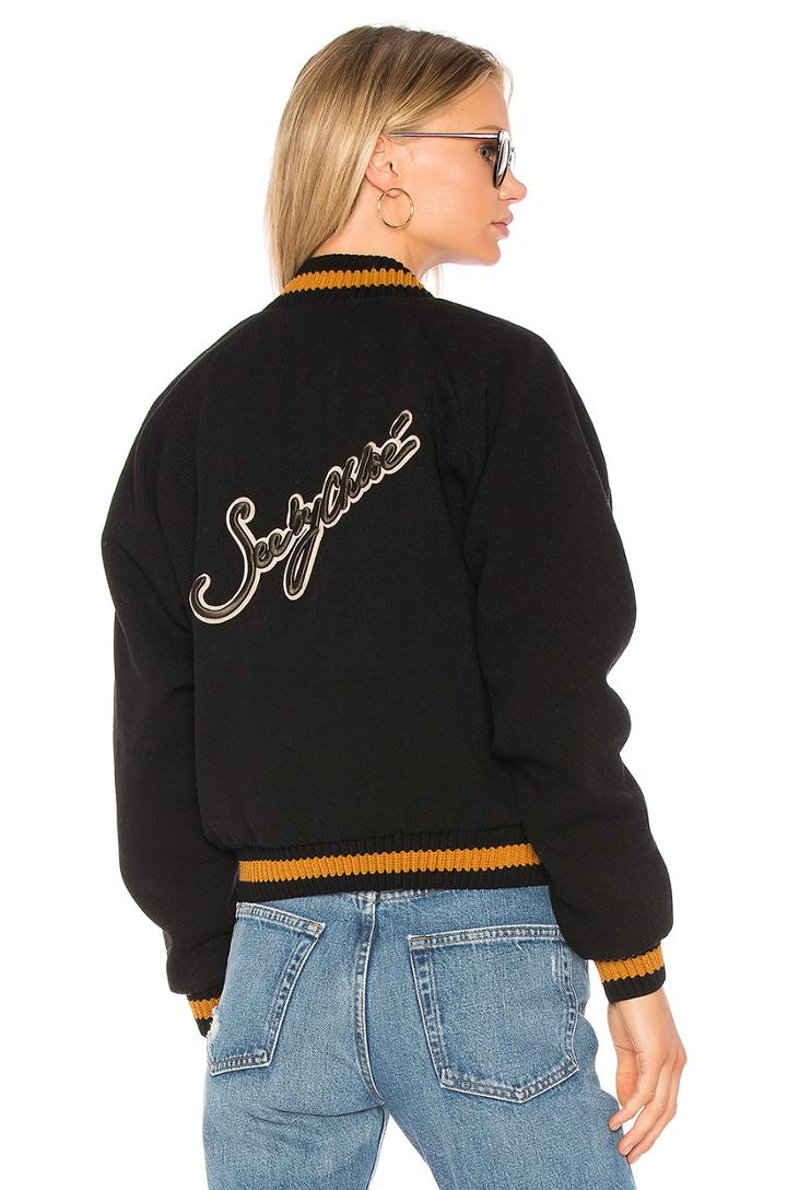 Bomber With Contrast Trim