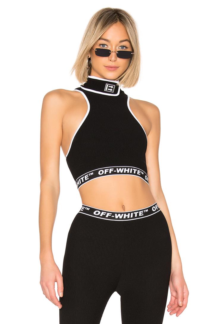 Cannette Crop Turtleneck Top