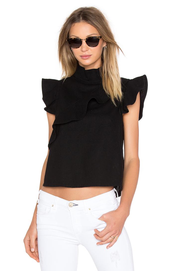 Sorbonne Ruffle Top