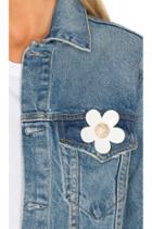 Large Strass Daisy Pin