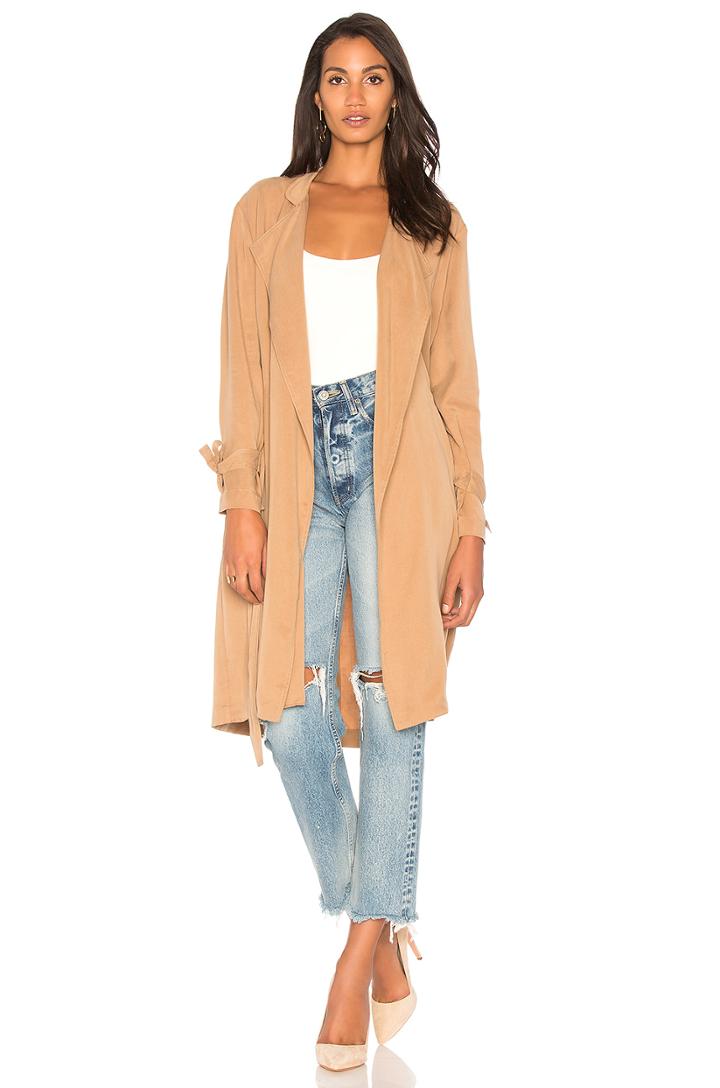 Twill Trench Coat
