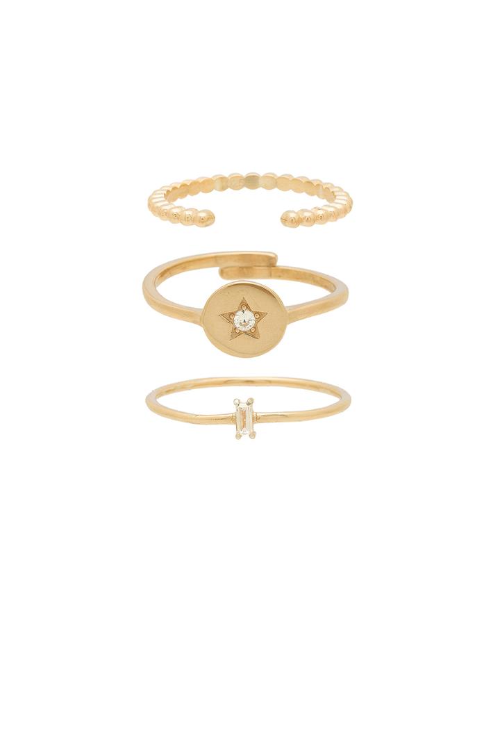 Cosmos Ring Set