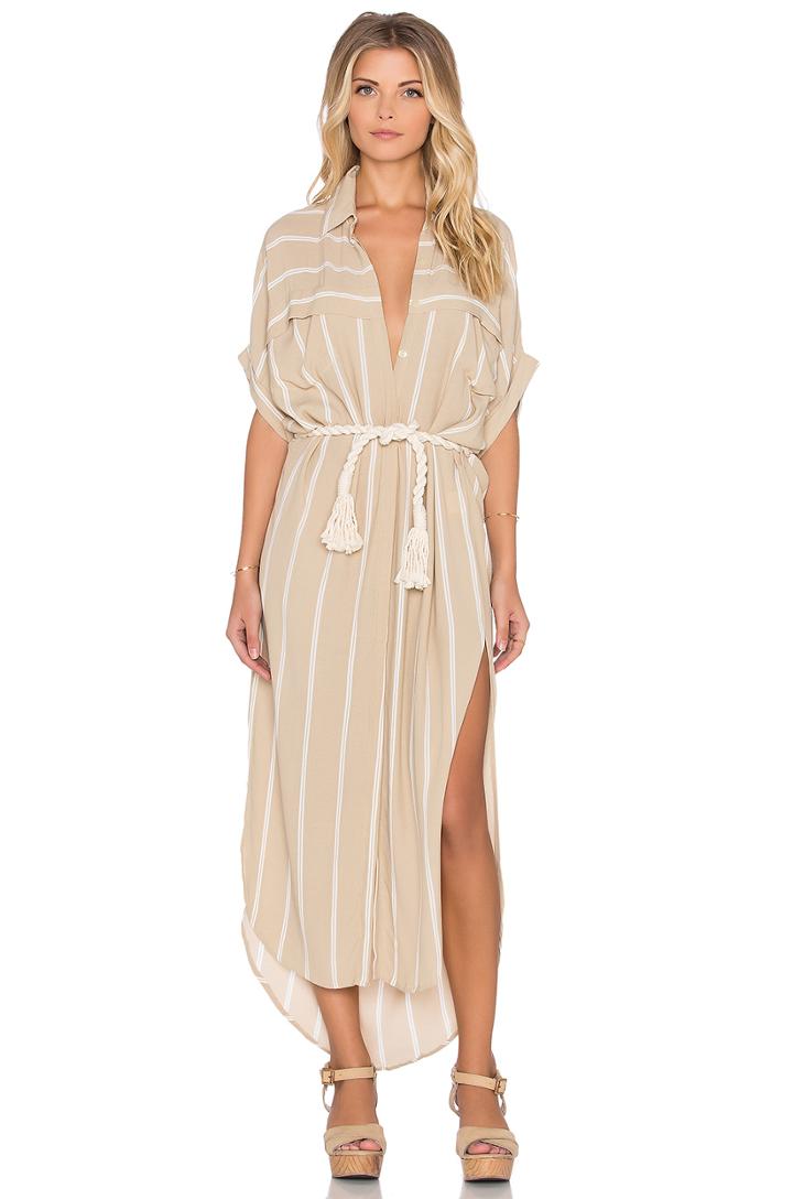 Gigi Americana Stripe Shirt Dress