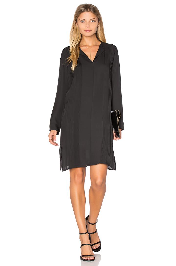 Pintuck Dress