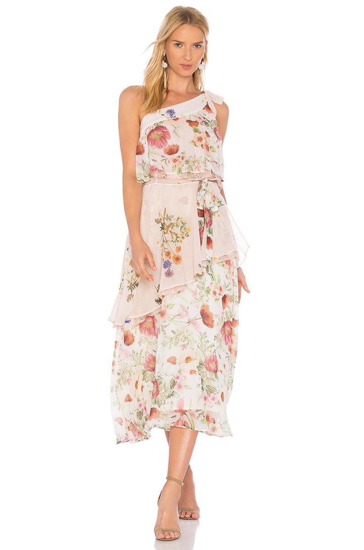 Field Bouquet Flutter Dress
