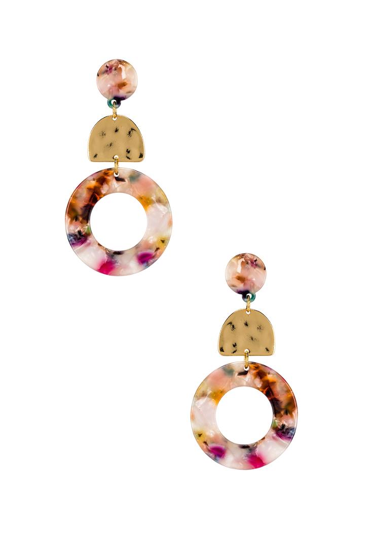 Geometric Drop Earrings