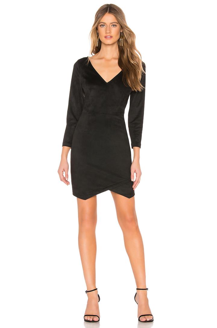 Jack By Bb Dakota Lotti Faux Suede Dress
