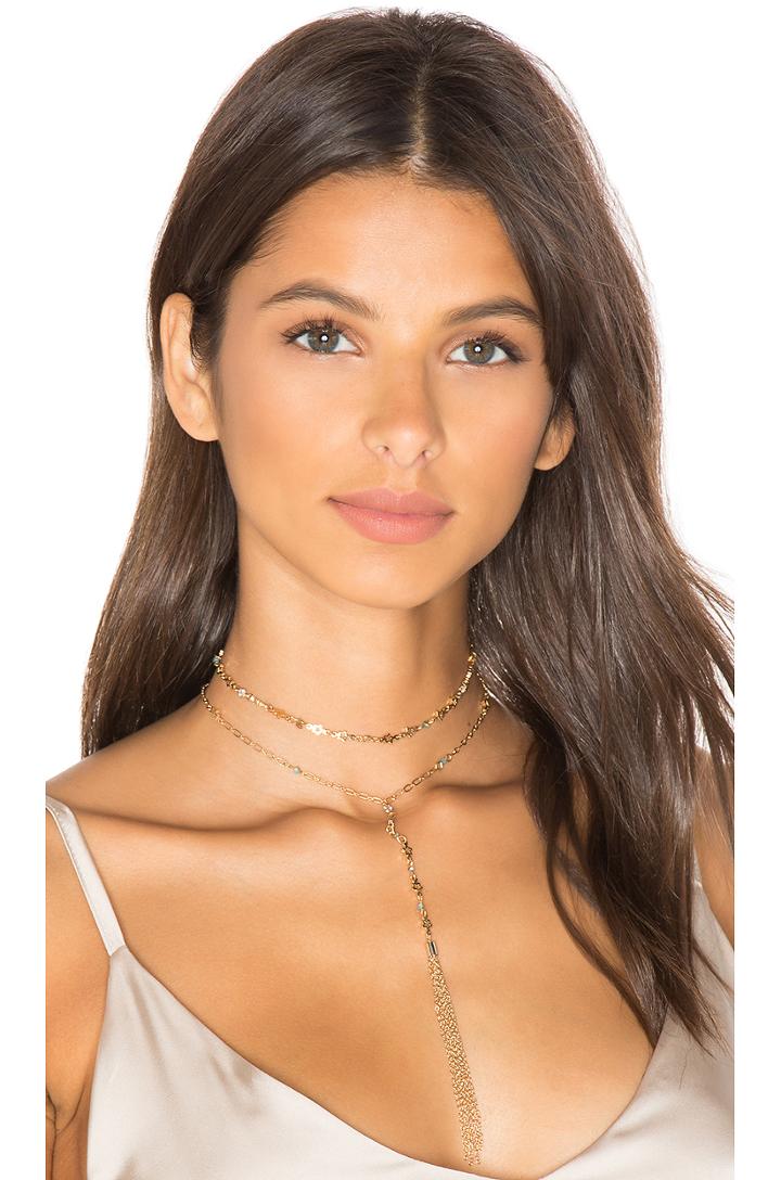 Layered Tassel Lariat