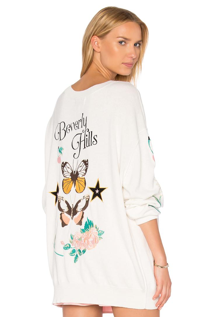 Beverly Hills Butterflies Sweater