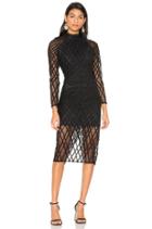 Cross Hatch Velvet Sequin Dress