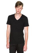 Basic Slub V-neck