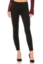 High Waisted Faux Suede Looker