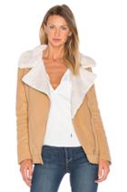 Above & Beyond Jacket With Faux Fur Collar