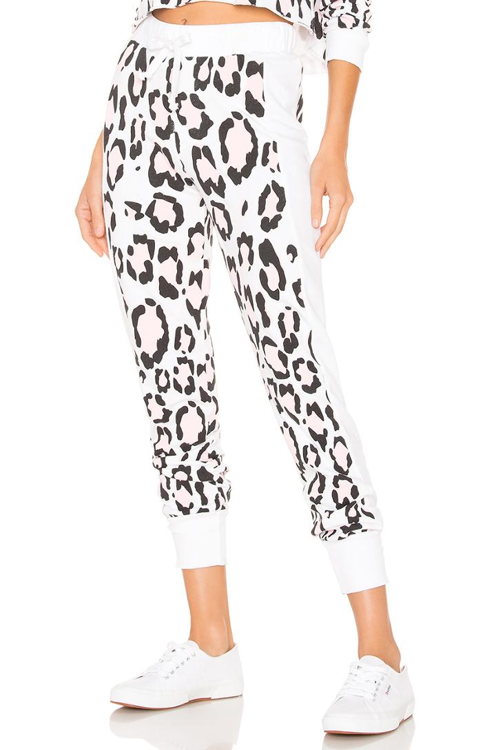 Blush Leopard Sport Jack Jogger