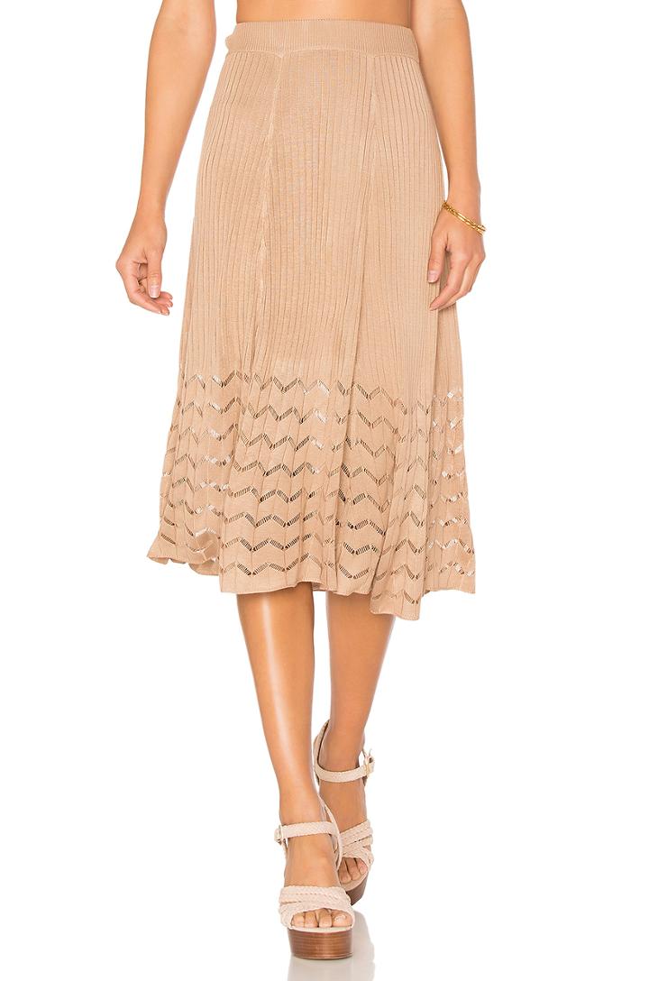 X Revolve Shaunie Midi Skirt
