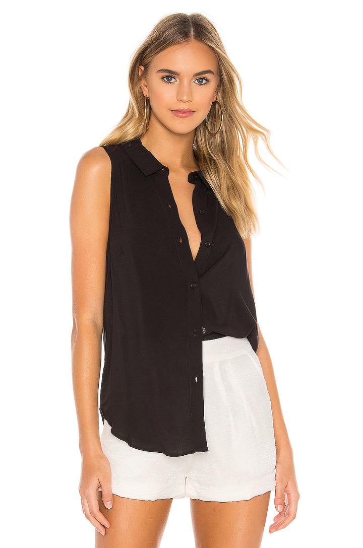 Drawstring Sleeveless Top