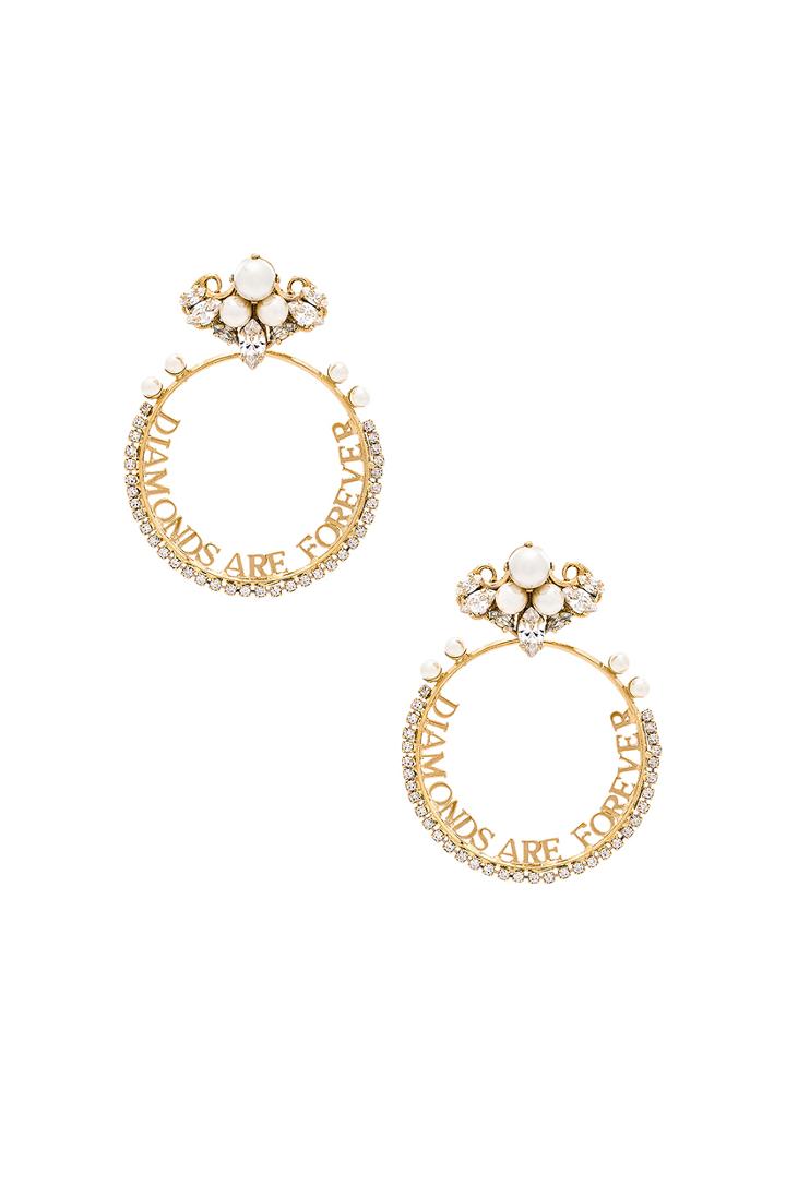 Diamonds Are Forever Earring