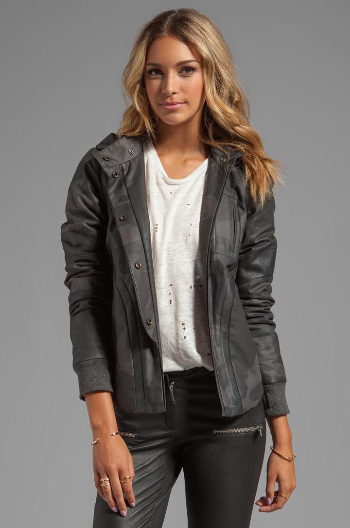 Francis Leon Tank Jacket In Black