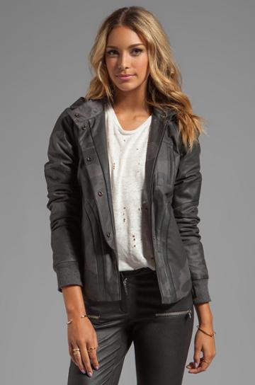 Francis Leon Tank Jacket In Black