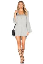 Cool Jersey Flared Sleeve Dress
