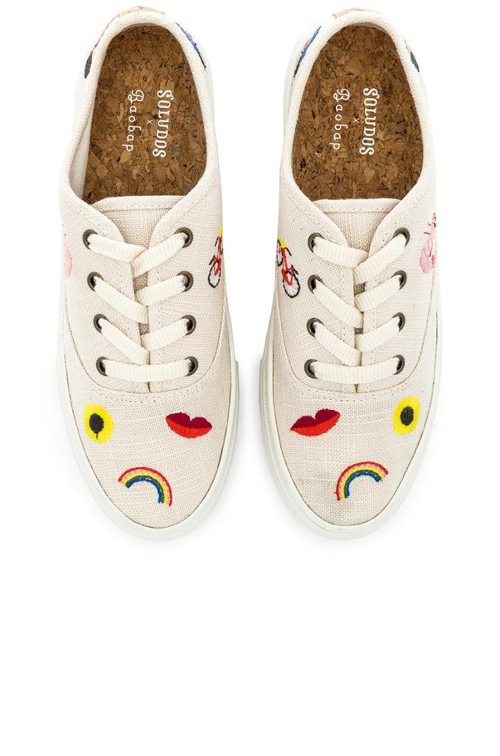 Embroidered Porto Sneaker