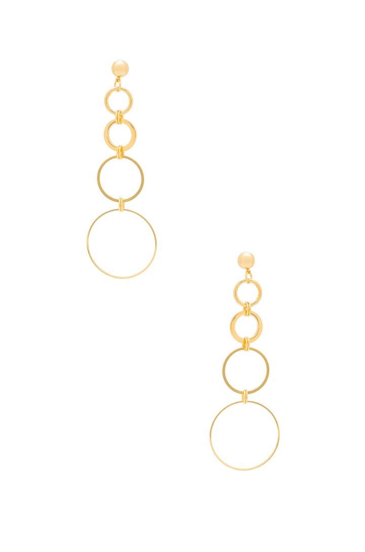 Cascading Circles Earring