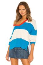 Striped V Neck Sweater