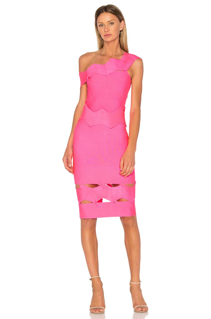 X Revolve Livia Zig Zag Dress