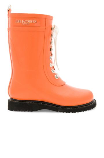 Mid Calf Rubber Boot