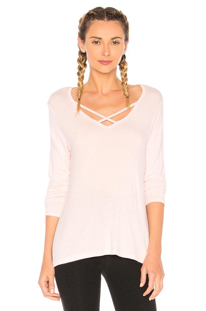 Cross Me Once Pullover Top
