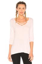 Cross Me Once Pullover Top