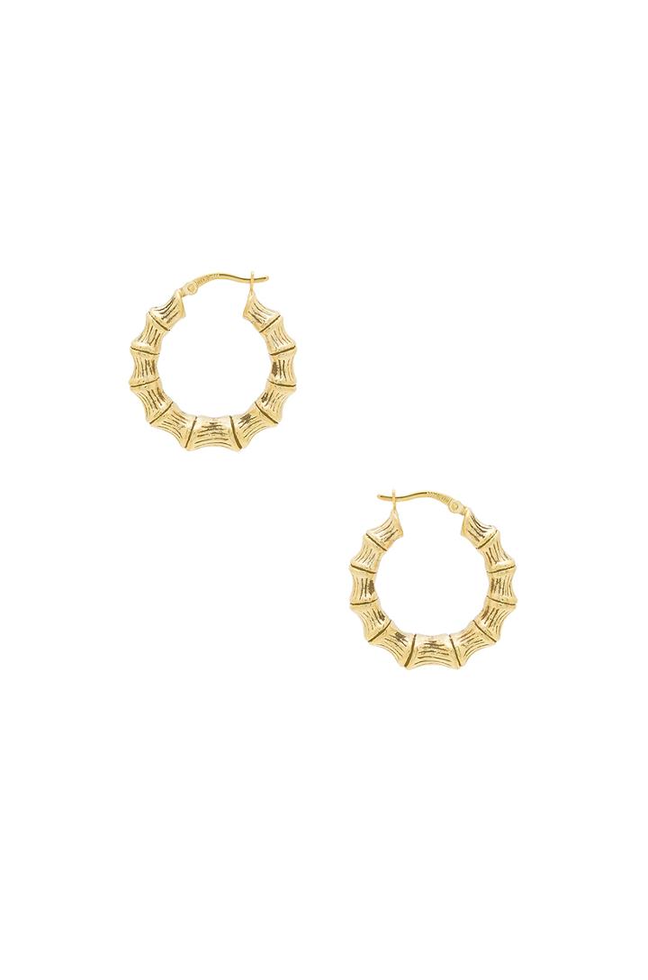 Small Bamboo Hoops