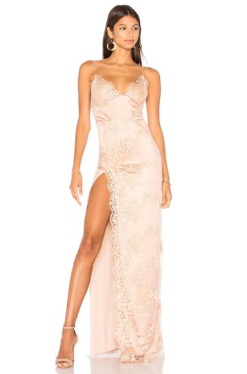 Satin Motel Jay Gown