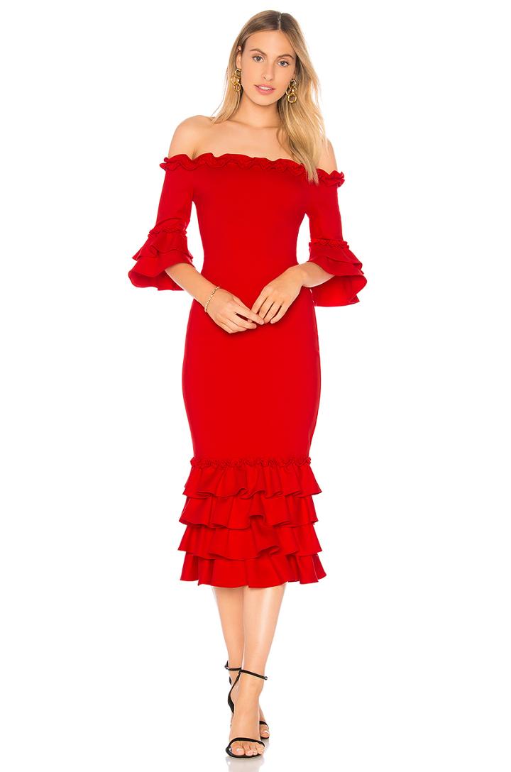 X Revolve Pishi Midi Dress