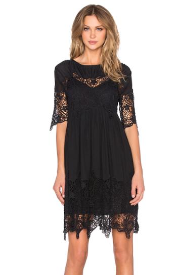 Iulia Audrey Lace Short Sleeve Dress