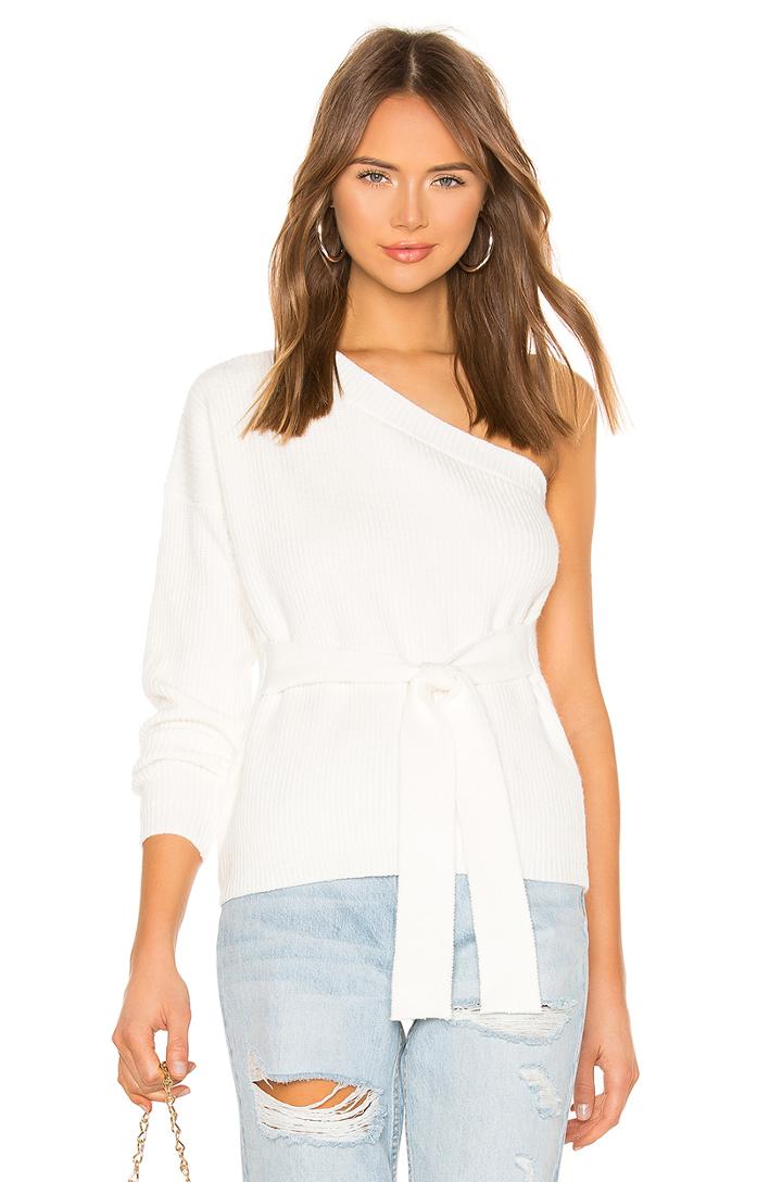 Megan One Shoulder Sweater