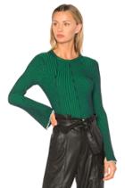 Flared Sleeve Sweater