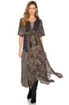Patchwork Floral Dress