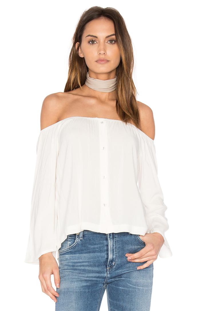 Button Up Crop Top
