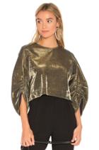 Sculpted Shirred Top