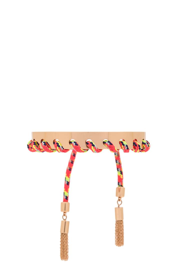 Climbing Rope Whipstitch Skinny Cuff