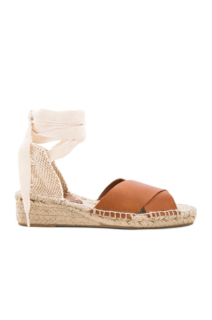 Criss Cross Demi Wedge Sandal